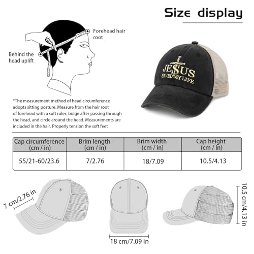 Jesus Hat Gifts for Men - color: Allblack10