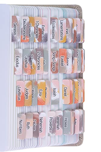 DIVERSEBEE Laminated Bible Tabs for Women and Men (Boho-Bright) - color: Boho-Bright