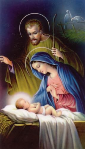 Prayer to Obtain Favors (Christmas Novena) 2 - Laminated holy card - Pack of 25