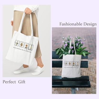 Chicimln Teacher Appreciation Gifts Tote Bag, Kindergarten Preschool Teacher Gifts Canvas Tote Bags - color: Teacher Gift 01