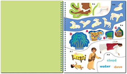 Brain Games - Sticker Activity: Stories of Jesus (For Kids Ages 3-6)