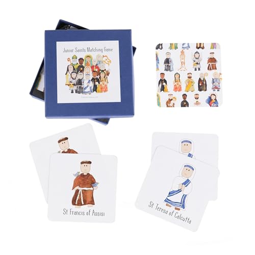 Catholic Saint Matching Cards | Junior Saints Faith Formation Set