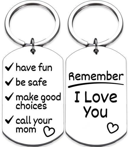 Rosa Vila Keychains For Women & Men, Gifts For Mom, Bonus Mom, Aunt, Sister, Dad, Grandma, Nurse, Teens, Coach, Teacher Pilot - style: Funny Keychain - Style 1