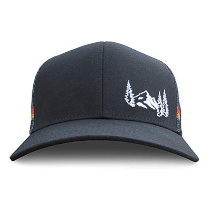 Grace Folly Trucker Hat for Men or Women- Many Cool Designs - color: Black,red,yellow