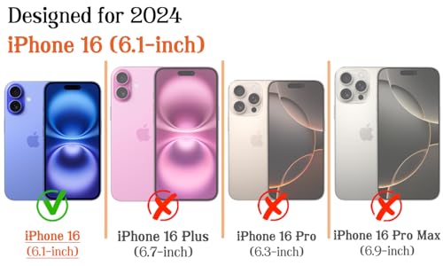 Magnetic for iPhone 16 Cute Christian Phone Case, Bible - color: Bible, size: iPhone 16