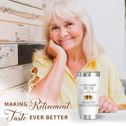 Retirement Gifts For Women - Retired 2026 Tumbler for Mom, Boss, Coworker