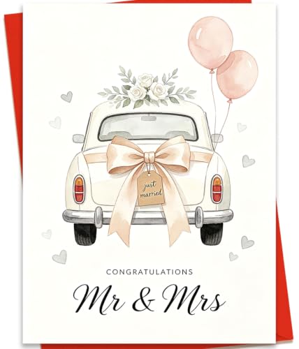 fancu Wedding Car Card Gift for Bridal Shower - color: ZC-061