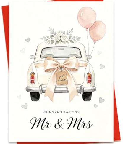 fancu Wedding Car Card Gift for Bridal Shower - color: ZC-061