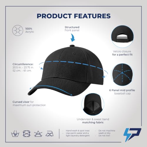 Custom Baseball Cap Team Jesus Life Time Member Christian God - color: Black Design Only