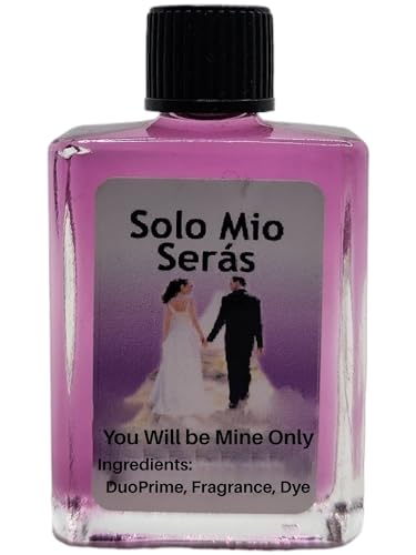 You'll Be Mine Only Oil (Solo Mio Seras Aceite) Spiritual Anointing Oil by CASA ESOTERICA MAGICK SPACE - 0.5 FL OZ (1 Pack)