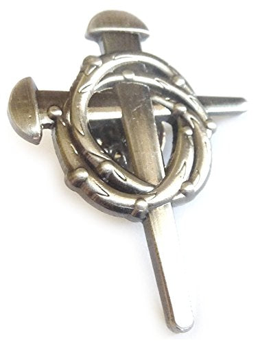 Christian Biker Cross Jesus Motorcycle Hat Jacket Vest Tie Tack Lapel PinF
