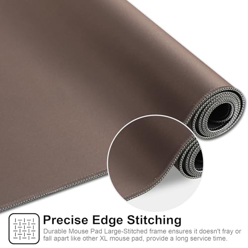 XXL Gaming Mouse Pad 35.4x15.7 Professional Large Mouse Pad & Computer Game Mouse Mat-90x40 Chocolateus - color: Chocolateus, size: 35.4L x 15.7W inches
