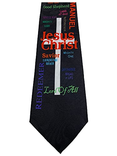Steven Harris Christian Religious Jesus Novelty Neckties - color: Design # 12