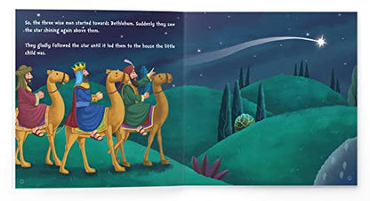 My First Illustrated Bible Story: The Three Wise Men - English / Popular Stories from Bible / Easy to Understand Children Books with Pictures / (My First Bible Stories)
