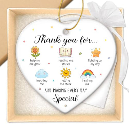 ZAGKOO Teacher Gifts for Women, Men - Teacher Christmas Ornament - color: Teacher