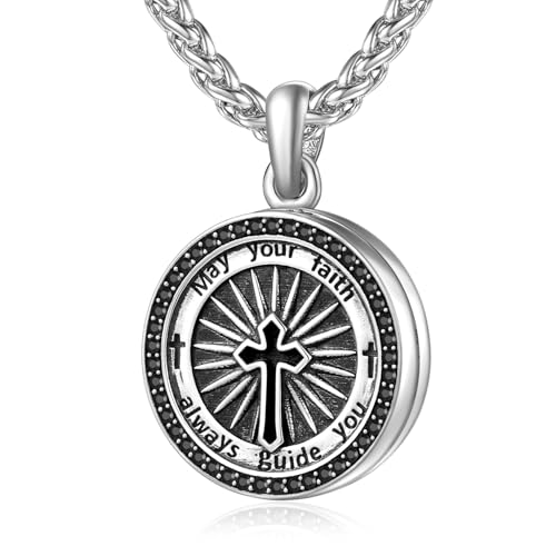 Confirmation Gifts Sterling Silver Confirmed in Christ Religious Catholic Jewerly - color: J