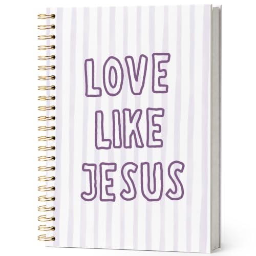 Christian Jesus Notebook Journal,Christian Gifts for Women(Purple) - color: LOVE LIKE JESUS-purple