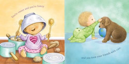 God Bless Baby: Heartwarming Padded Board Book with Rhyming Story for Babies & Toddlers | Sweet Christian Baby Book About Love, Kindness & Blessings | Baby Shower Gift