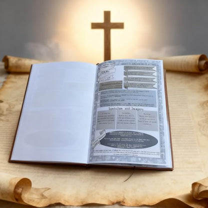 66-Page Bible Study Guide Notebook Bible Bible Journal Prayer Study Notebook Planner Christian Gift