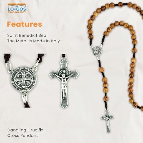 Logos Trading Post Olive Wood Rosary