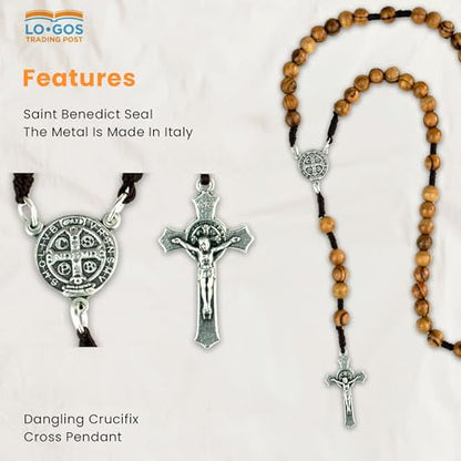 Logos Trading Post Olive Wood Rosary