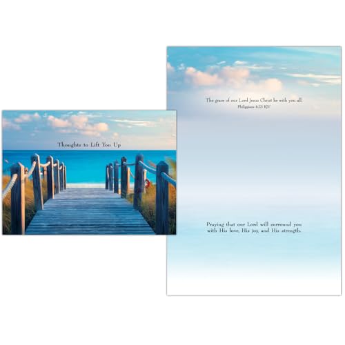 Blue Passage KJV Encouragement Card, 1 Count - color: Blue Passage Encouragement