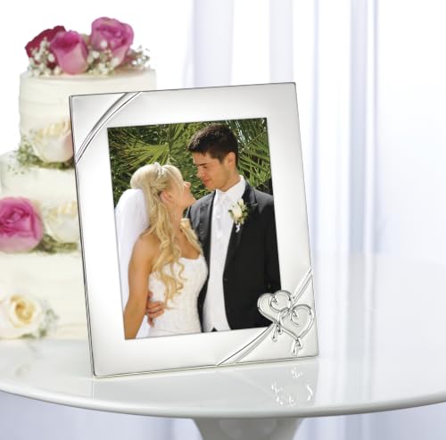 Lenox True Love 8x10 Wedding Silverplate Picture Frame - style: Picture Frame (8x10)
