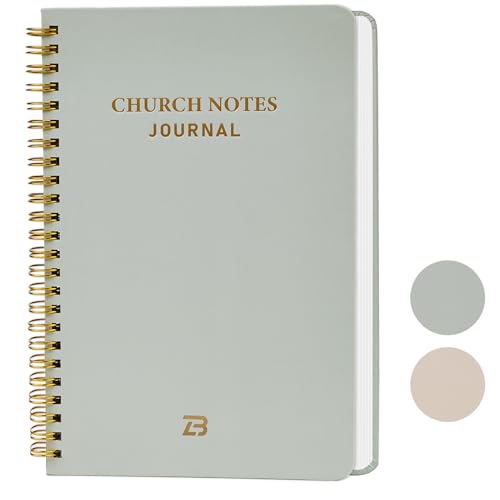 Church Notes Journal & Sermon Notes Notebook for Women - color: Green