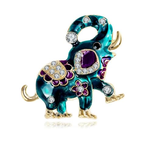 Brooch Pins For Women Fashion Elegant Brooches Lapel Badges Coat Sweater Scarves Shawl Dress Accessory Wedding Party Prom Jewelry - color: Green