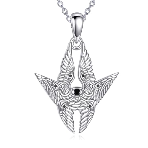 Seraphim Jewelry Set 925 Sterling Silver Guardian Angel Seraph Pendant Angel Wings Jewelry Christian Gifts for Women Men - color: Seraphim necklace
