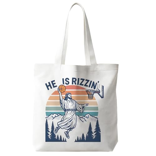 JINYO Christian Canvas Tote Bag, Bible Tote Bags for Women - color: Christian Tote Bag-3