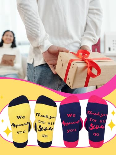 Shihanee Housekeeping Week Gift Appreciation Crew Sock - style: Appreciate