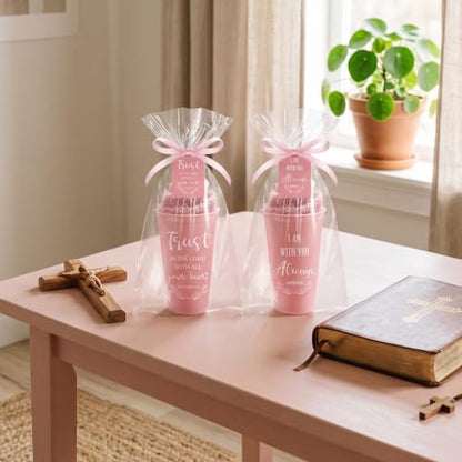 Hushee 12 Sets Christian Gifts Bulk for Women - color: Pink