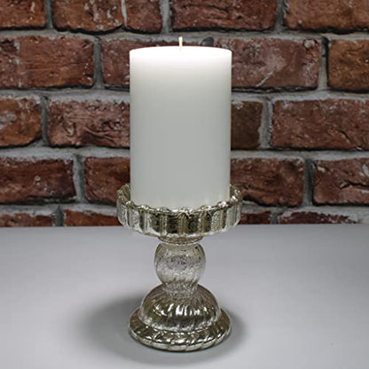 Richland Pillar Candle 4" x 6" White (1) - color: White, size: 4" x 6"
