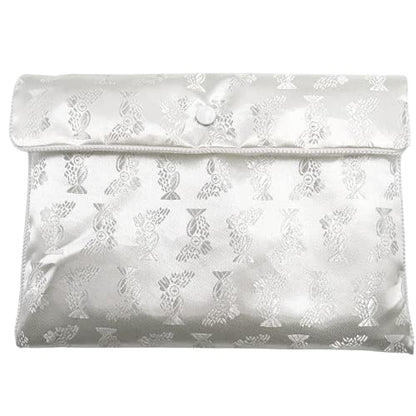 Needzo Light of Christ First Communion Satin Purse Set, Includes Mass Prayer Book, Rosary & Pouch, Scapular, Lapel Pin, Gifts & Keepsakes for Young Women, Communicant Starter Pack (6 Piece)