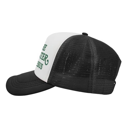 Y'Alls Need Jesus Hats Funny Cap for Grandma - color: The Master is Jesusallblack10