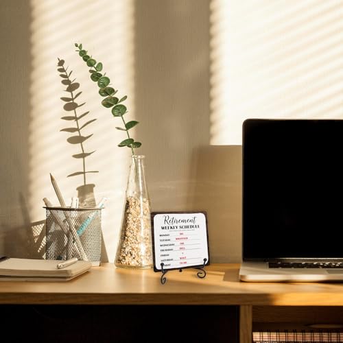 Retirement Gifts, Farewell Gifts, Thank You Gifts, Appreciation Gifts for Women Men, Motivational Wood Plaque Sign With Stand, Thank You Gifts for Coworker, Inspirational Desk Decor Sign Gifts - style: P