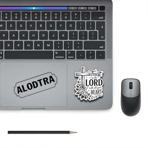 (3PCS) Trust in The Lord with All Your Hear Vinyl Sticker Pack Durable Waterproof Stickers for Laptop Water Bottle Car Bumper Phone Case - color: Trust in the Lord With All Your Heart