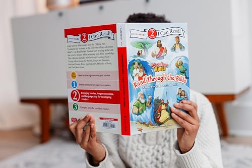 Adventure Bible Read Through the Bible: 8 Bible Stories for Early Readers (Level 2 I Can Read)
