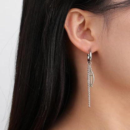 Ichthus Fish Dangle Earrings Ichthus Cross Earrings Christian Jesus Fish Earrings Religious Jewelry Christian Symbols Accessories Gift for Women - color: Ichthus Cross silver