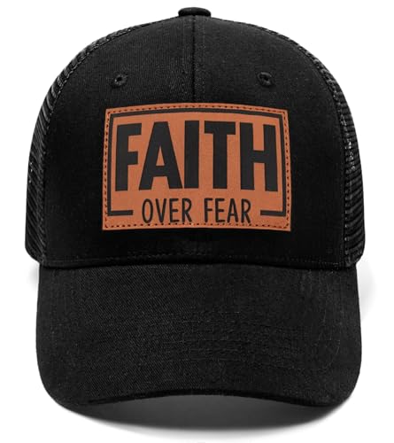 Christian Jesus Cross Hat - Faith Hats for Men Women - Religious Gifts for Thanksgiving Christmas - color: Faith Power-1