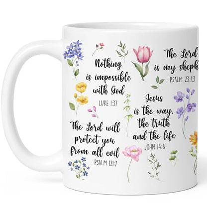 Christian Gifts for Women, Christian Coffee Mugs for Women with Bible Verse, Religious Coffee Mugs, Biblical Inspirational Mug for Friends in Faith, Mom, Grandma, Sister - color: Christian 01