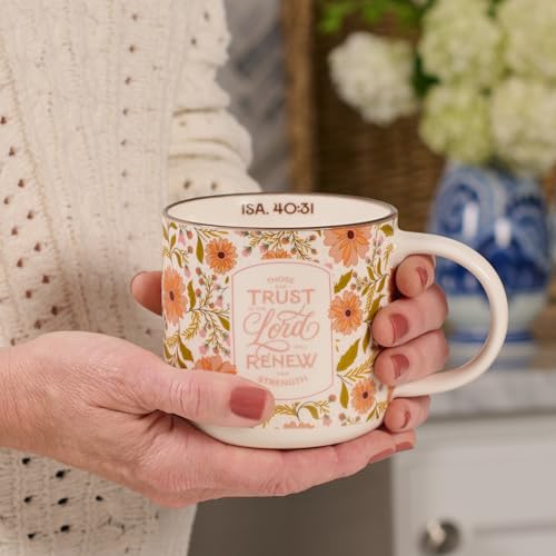 Christian Art Gifts Scripture Ceramic Coffee & Tea Mug for Women