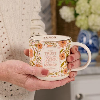 Christian Art Gifts Scripture Ceramic Coffee & Tea Mug for Women