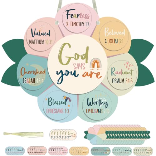 Capoda 28 Sets Sunday School Crafts Christian Sunflower, Pastel, Boho - color: Pastel, style: Boho