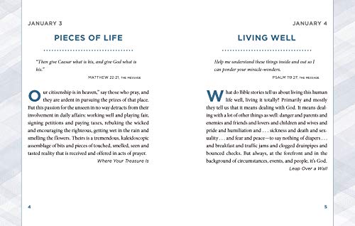 God's Message for Each Day: Wisdom from the Word of God (A 365-Day Devotional)