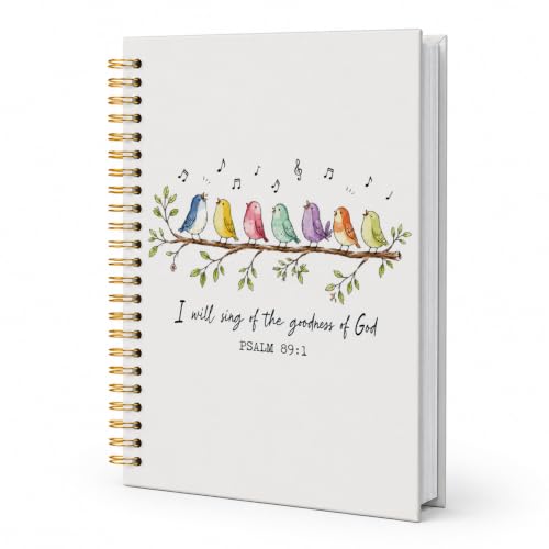 Bird Notebook Christian Faith Journal Gift for Women Teachers