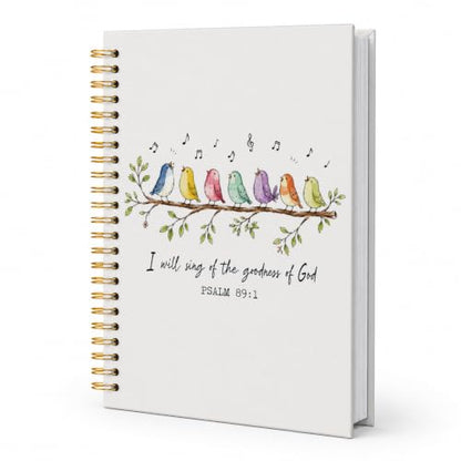 Bird Notebook Christian Faith Journal Gift for Women Teachers