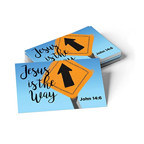 Logos Trading Post Jesus Is The Way Pass It On Scripture Cards, Pack of 25 - color: John 14:6