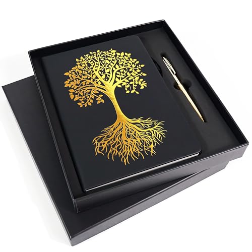 Veway Tree of Life Journal and Pen Gift Set for Women & Men - style: Tree of Life
